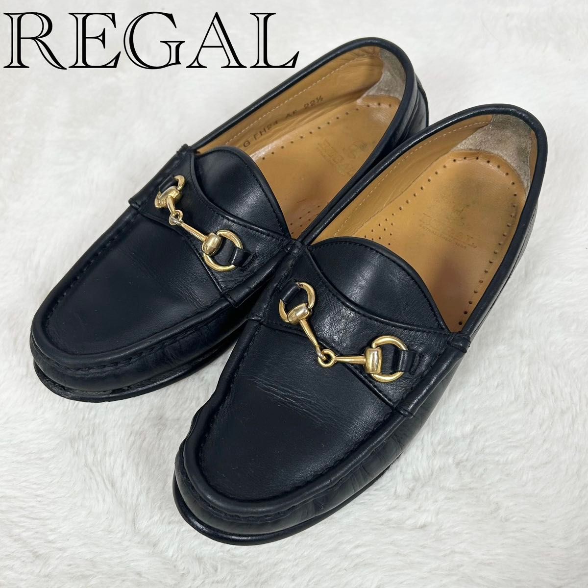 REGAL ホースビットローファー ローファー ブラック 22 5cm REGAL ホースビットローファー ローファー ブラック 22 5cm