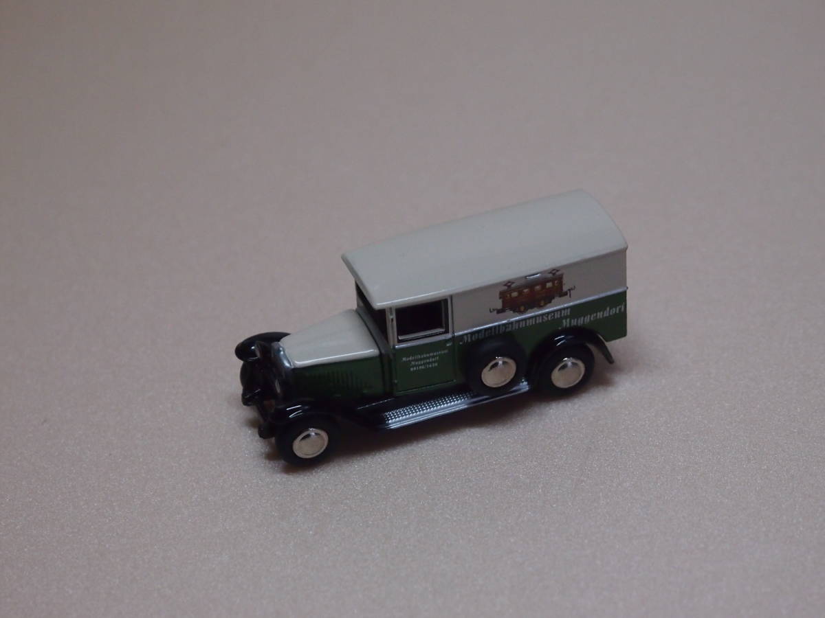 BUB 1/87 Mercedes-Benz L1000 Express ModellbahnMuseum Muggendorf жестяная пластина жестяная банка упаковка трудно найти товар 