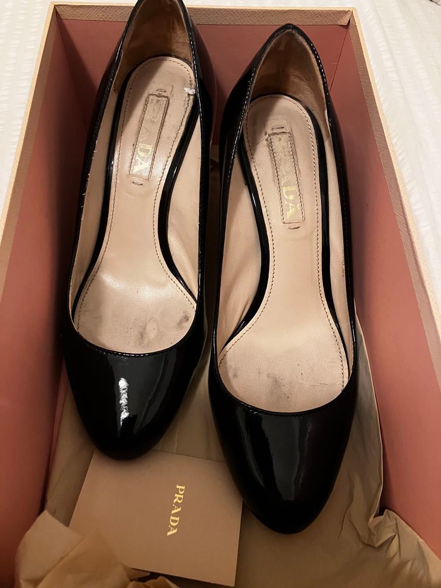 PRADA プラダ エナメルパンプス【正規品】|Yahoo!フリマ(旧 PRADA プラダ エナメルパンプス【正規品】|Yahoo!フリマ(旧