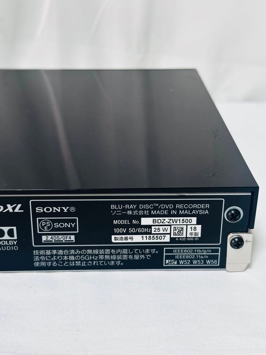 SONY BDZ-ZW1500 ブルーレイレコーダー ソニー|Yahoo!フリマ SONY BDZ-ZW1500 ブルーレイレコーダー ソニー|Yahoo!フリマ