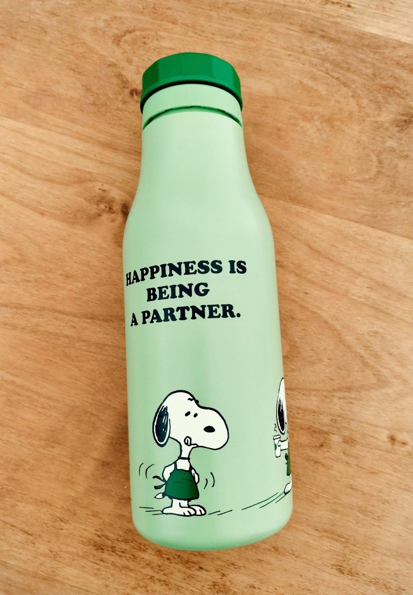 スターバックス PEANUTS コラボ ステンレスボトル グリーン スターバックス PEANUTS コラボ ステンレスボトル グリーン