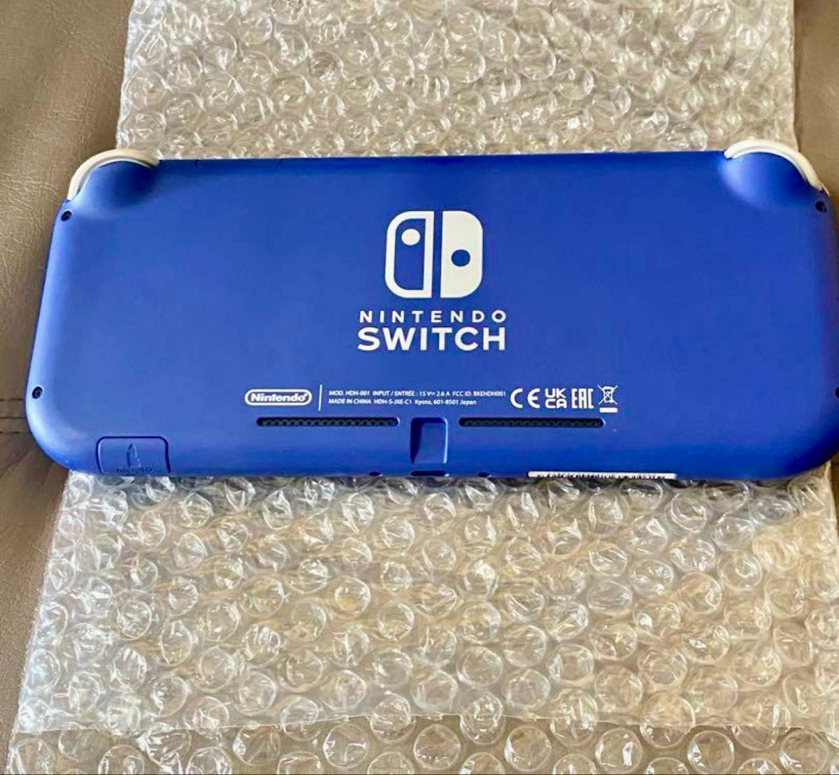 箱付き　Nintendo Switch Lite 青　美品 Switch 任天堂 ニンテンドースイッチライト　充電ソケット故障