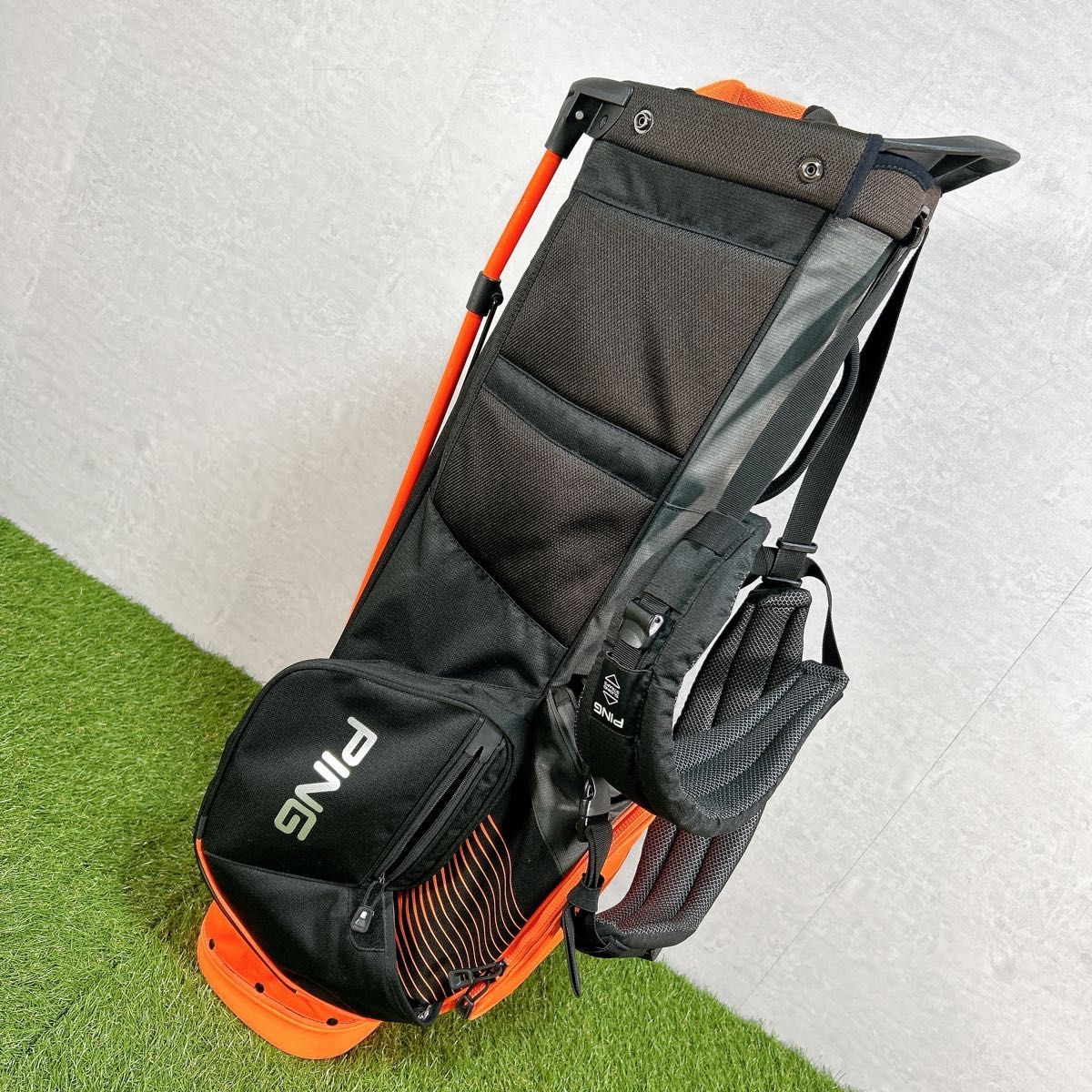PING 4SERIES ピン キャディバッグ スタンド式 ブラック PING 4SERIES ピン キャディバッグ スタンド式 ブラック