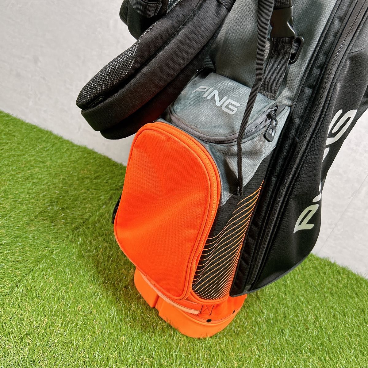 PING 4SERIES ピン キャディバッグ スタンド式 ブラック PING 4SERIES ピン キャディバッグ スタンド式 ブラック