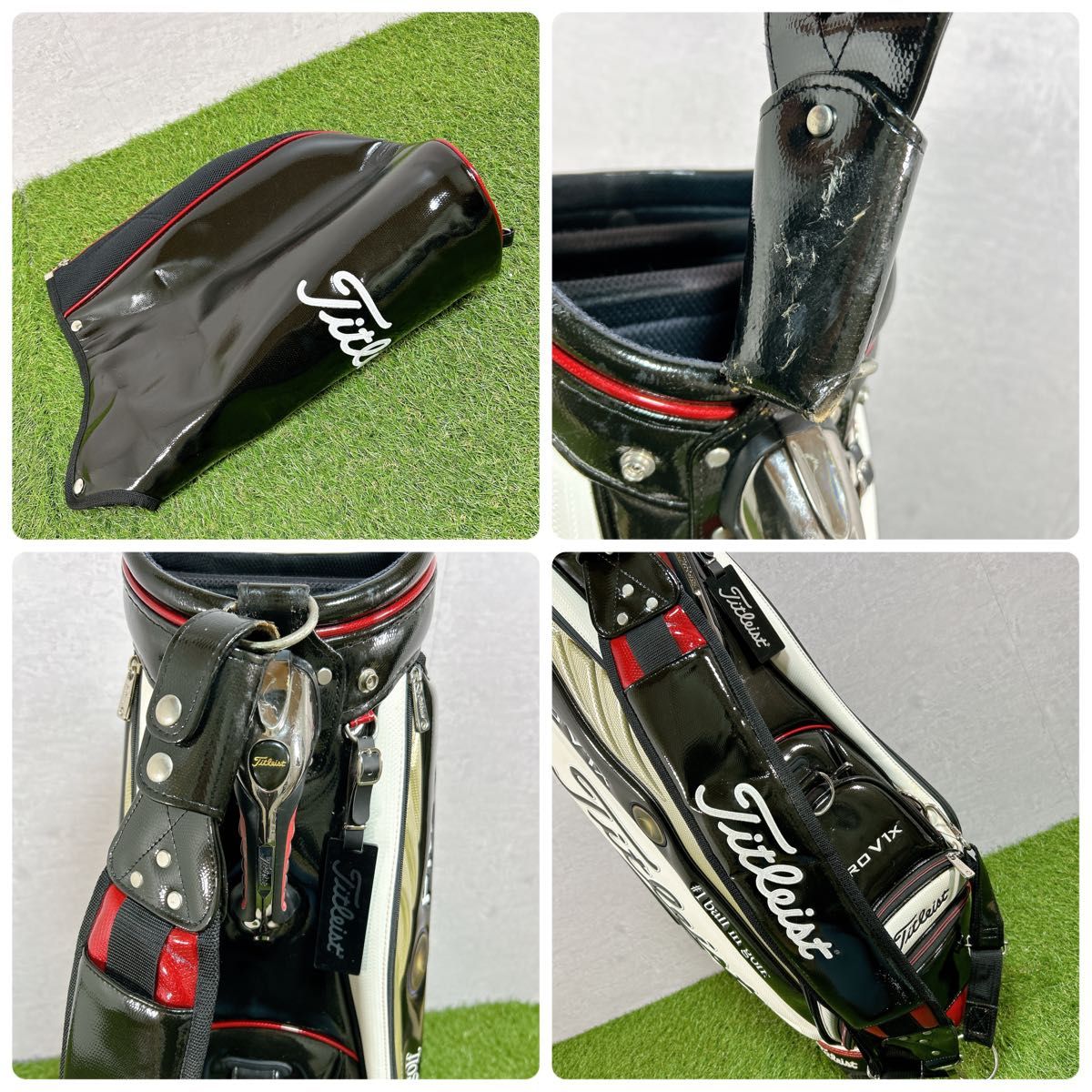 限定】Titleist PRO V1X タイトリスト キャディバッグ ホワイト 限定】Titleist PRO V1X タイトリスト キャディバッグ ホワイト