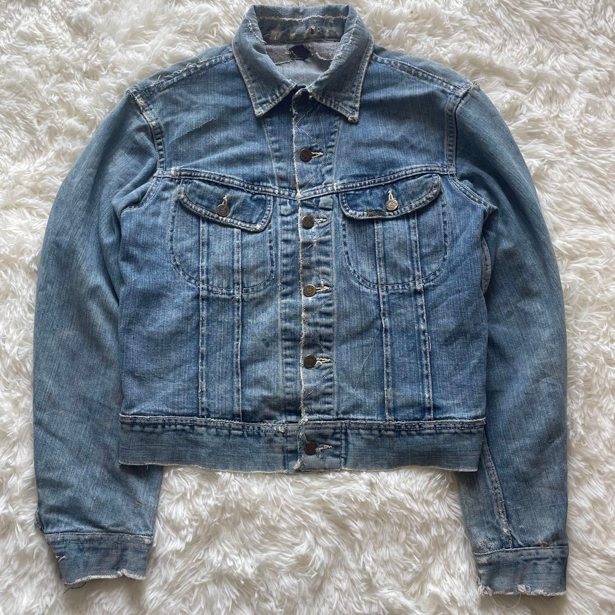 スペシャル】50s lee 101j ヴィンテージ センター赤 前期 デニム スペシャル】50s lee 101j ヴィンテージ センター赤 前期 デニム