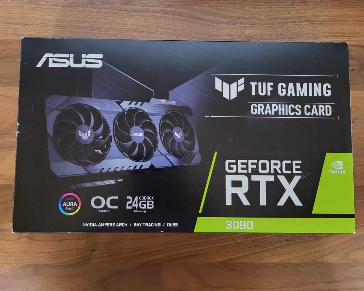 ASUS TUF GAMING GeForce RTX 3090 24GB 未使用品|Yahoo!フリマ ASUS TUF GAMING GeForce RTX 3090 24GB 未使用品|Yahoo!フリマ