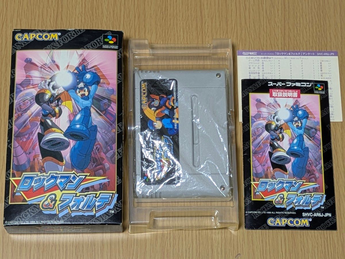完品】SFC ロックマン&フォルテ スーパーファミコン|Yahoo 完品】SFC ロックマン&フォルテ スーパーファミコン|Yahoo