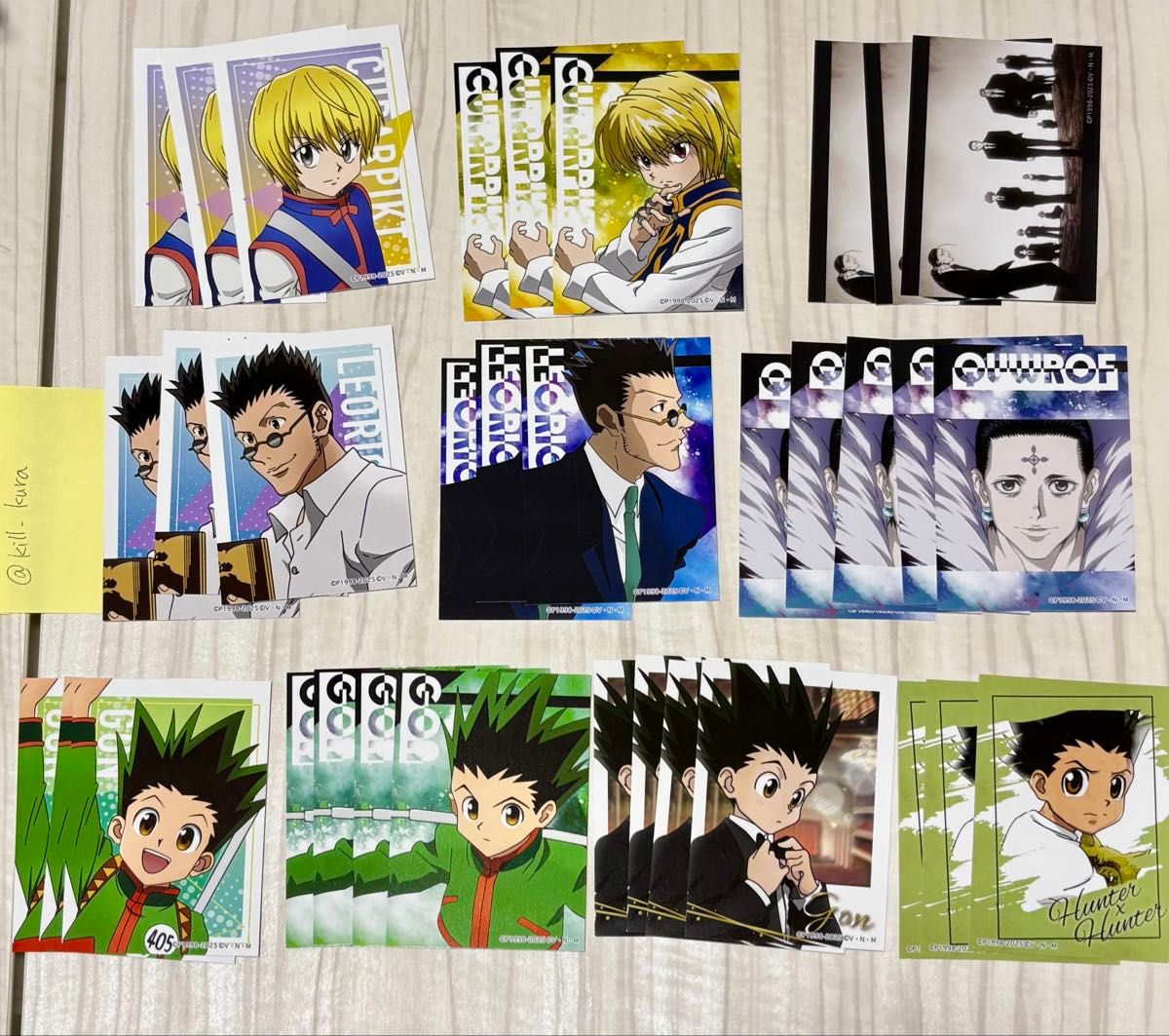 HUNTER×HUNTER ジャンプショップ ミニブロマイド|Yahoo!フリマ HUNTER×HUNTER ジャンプショップ ミニブロマイド|Yahoo!フリマ