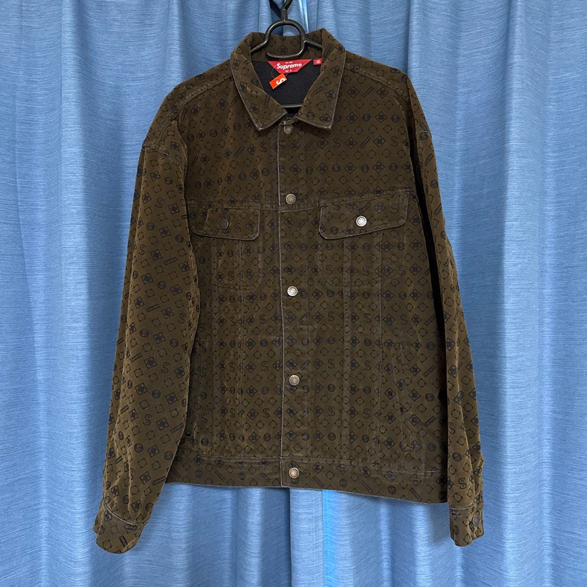 Supreme Flocked Denim Trucker Jacket シュプリーム フロックド Supreme Flocked Denim Trucker Jacket シュプリーム フロックド