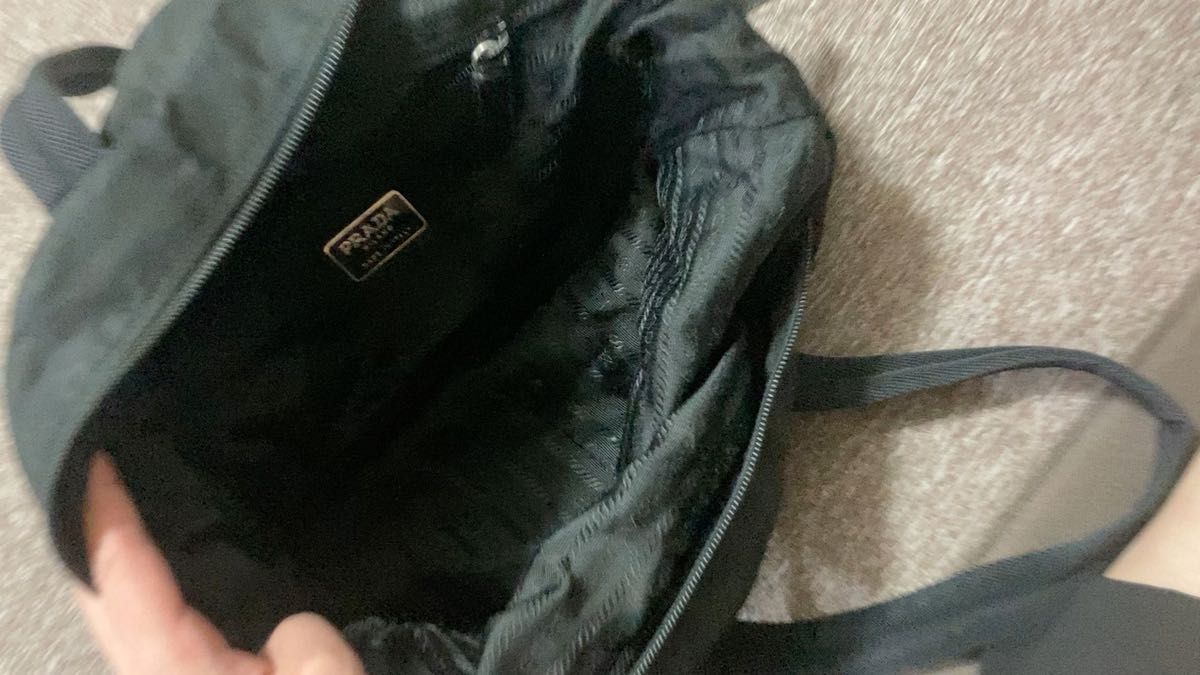 PRADA ハンドバッグ 黒 used