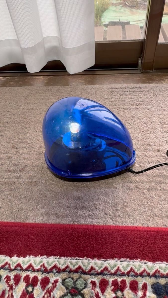 パトライト パトランプ 回転灯 青ブルー マグネット付き
