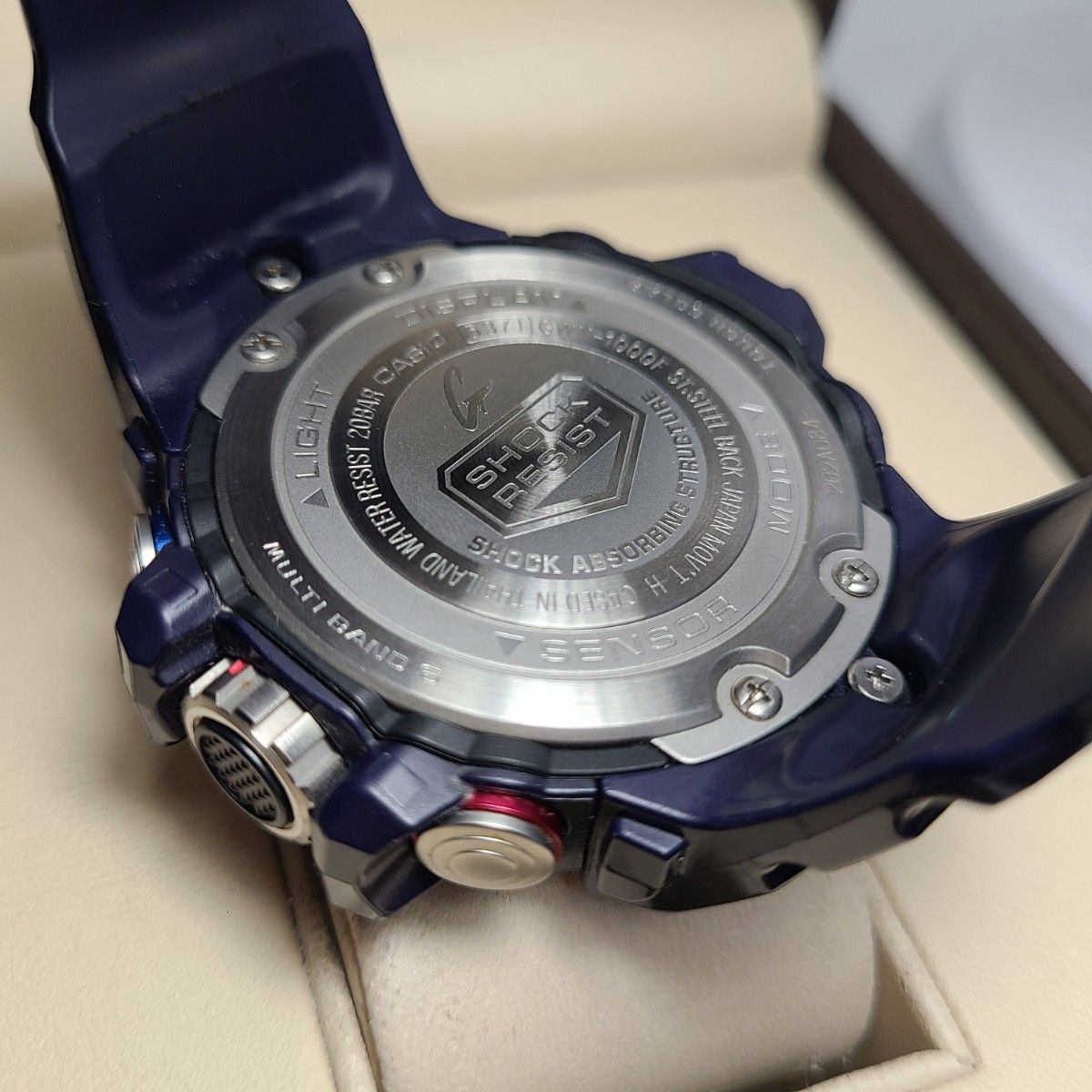 美品 G-SHOCK GULFMASTER ガルフマスター GWN-1000F-2AJF 美品 G-SHOCK GULFMASTER ガルフマスター GWN-1000F-2AJF