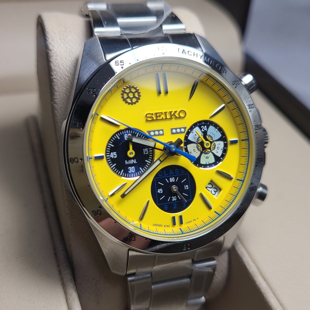 未使用品 SEIKO 8T63-03N0 ドクターイエロー すみっコぐらし 未使用品 SEIKO 8T63-03N0 ドクターイエロー すみっコぐらし