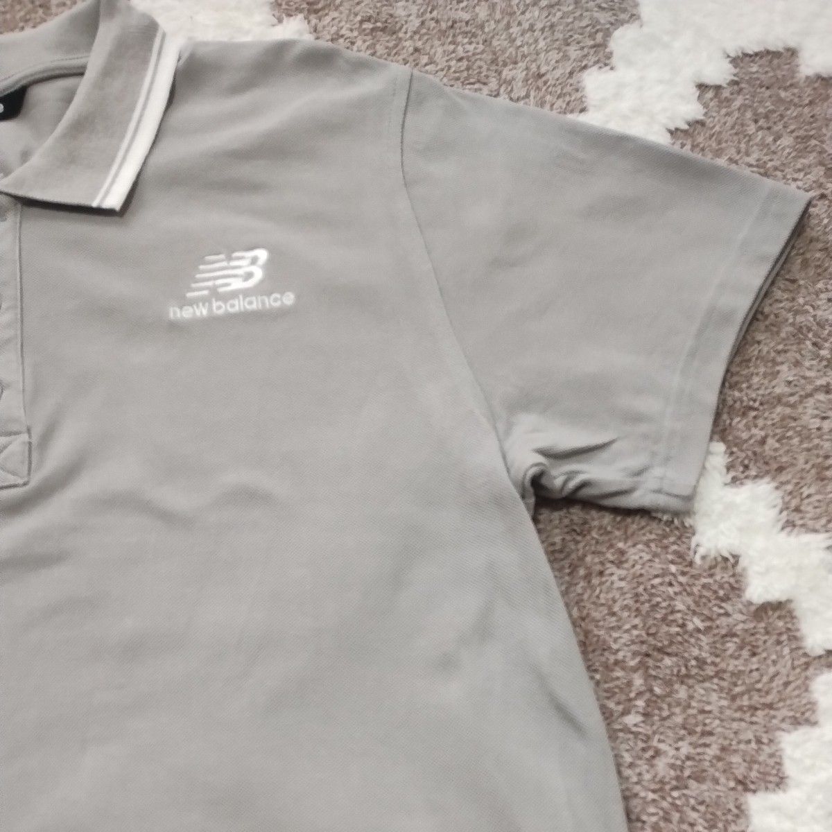 new balance ポロシャツ グレー Lサイズ メンズ|Yahoo!フリマ new balance ポロシャツ グレー Lサイズ メンズ|Yahoo!フリマ