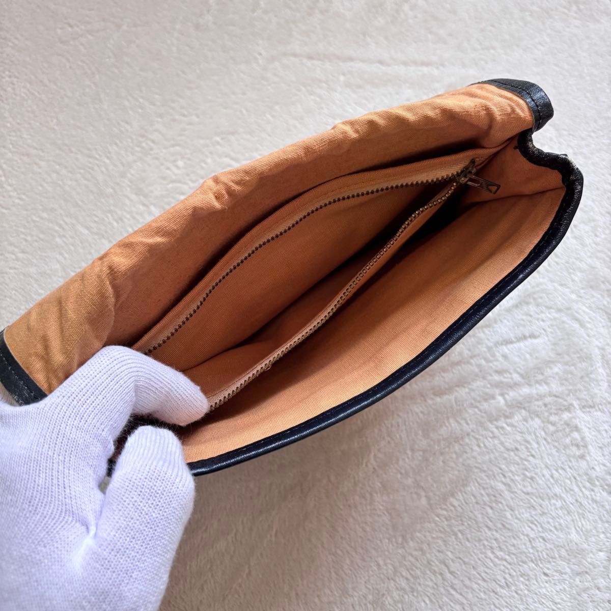 CELINE セリーヌ Cロゴ マカダム柄 クラッチバッグ ヴィンテージ CELINE セリーヌ Cロゴ マカダム柄 クラッチバッグ ヴィンテージ