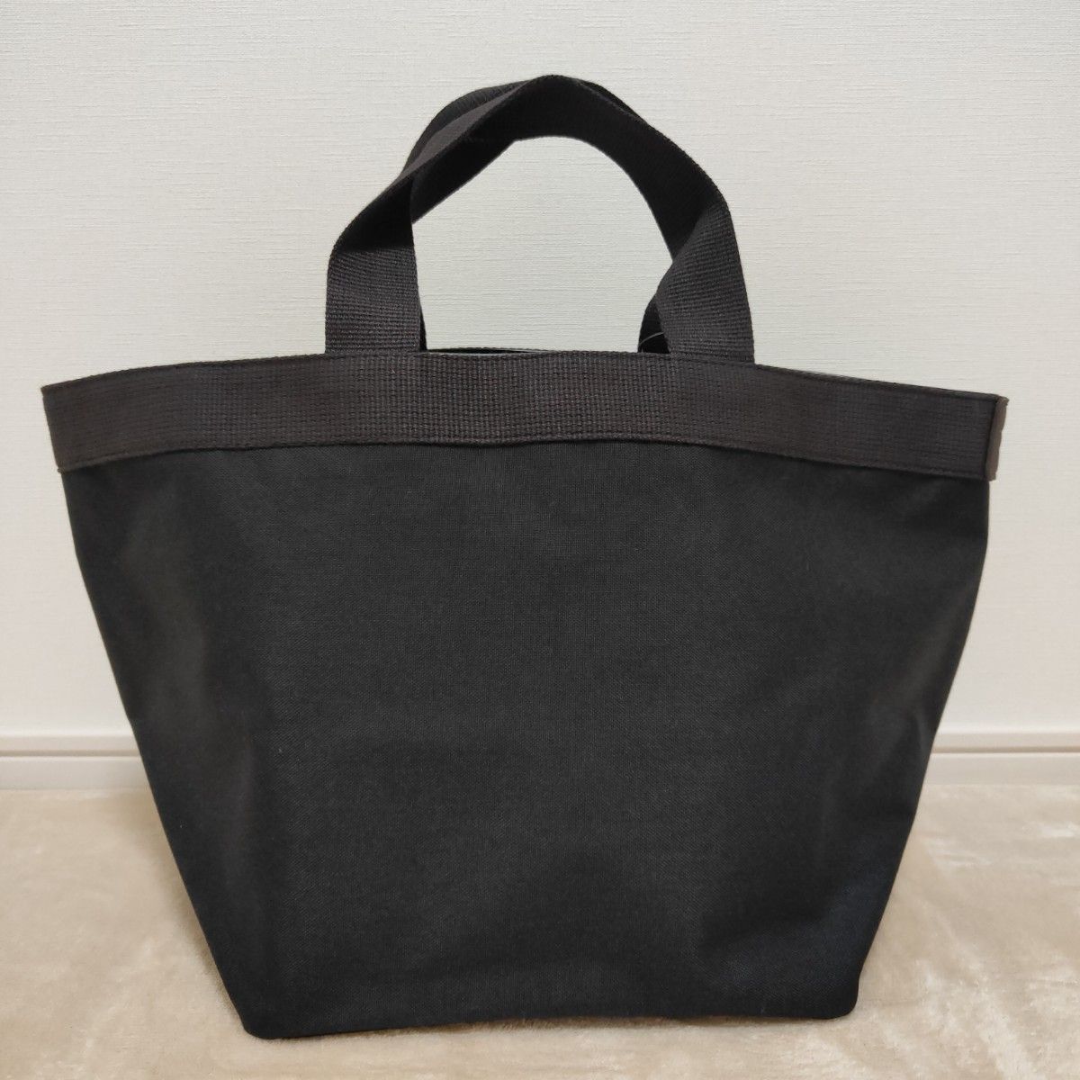 エルベシャプリエ トートバッグ ブラック×モカ 707C 新品・未 エルベシャプリエ トートバッグ ブラック×モカ 707C 新品・未