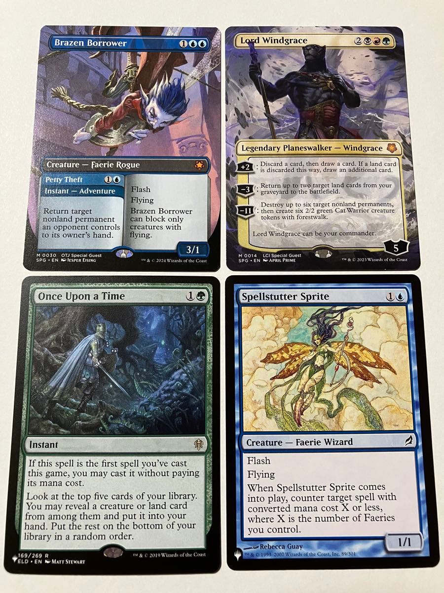 MTG マジックザギャザリング スペシャルゲスト& ザリスト 計 4枚 MTG マジックザギャザリング スペシャルゲスト& ザリスト 計 4枚