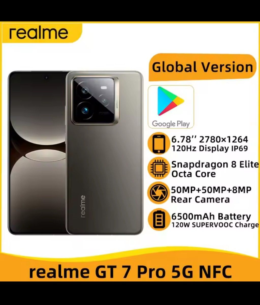 realme GT7 Pro 12/256GB グローバル版|Yahoo!フリマ(旧PayPay realme GT7 Pro 12/256GB グローバル版|Yahoo!フリマ(旧PayPay