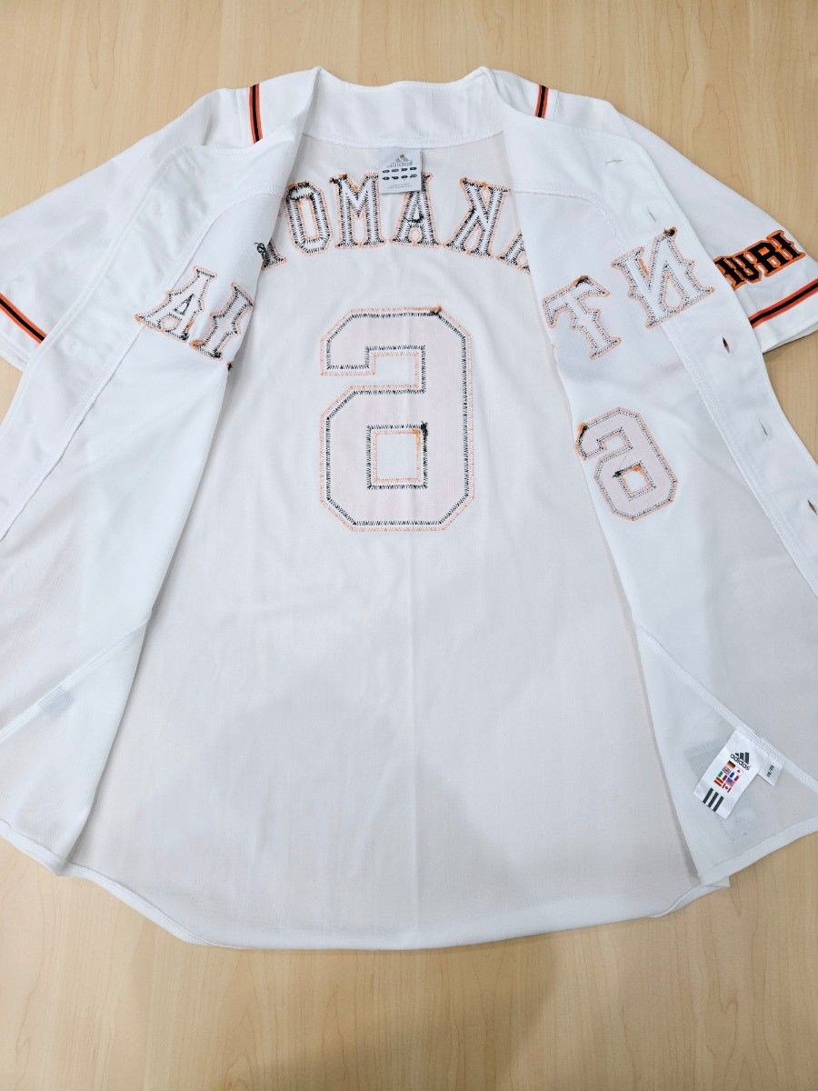刺繍タイプ】読売ジャイアンツ 坂本勇人 ユニフォームadidas S 刺繍タイプ】読売ジャイアンツ 坂本勇人 ユニフォームadidas S