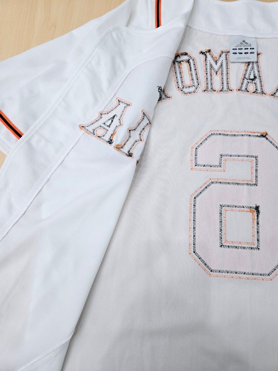 刺繍タイプ】読売ジャイアンツ 坂本勇人 ユニフォームadidas S 刺繍タイプ】読売ジャイアンツ 坂本勇人 ユニフォームadidas S