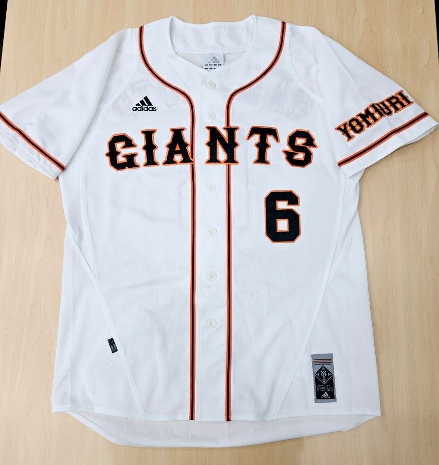 刺繍タイプ】読売ジャイアンツ 坂本勇人 ユニフォームadidas S 刺繍タイプ】読売ジャイアンツ 坂本勇人 ユニフォームadidas S