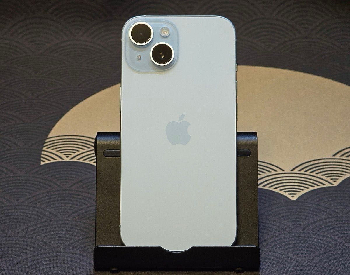 iPhone 15 128GB ブルー SIMフリー バッテリー100% 【箱 付属品 iPhone 15 128GB ブルー SIMフリー バッテリー100% 【箱 付属品