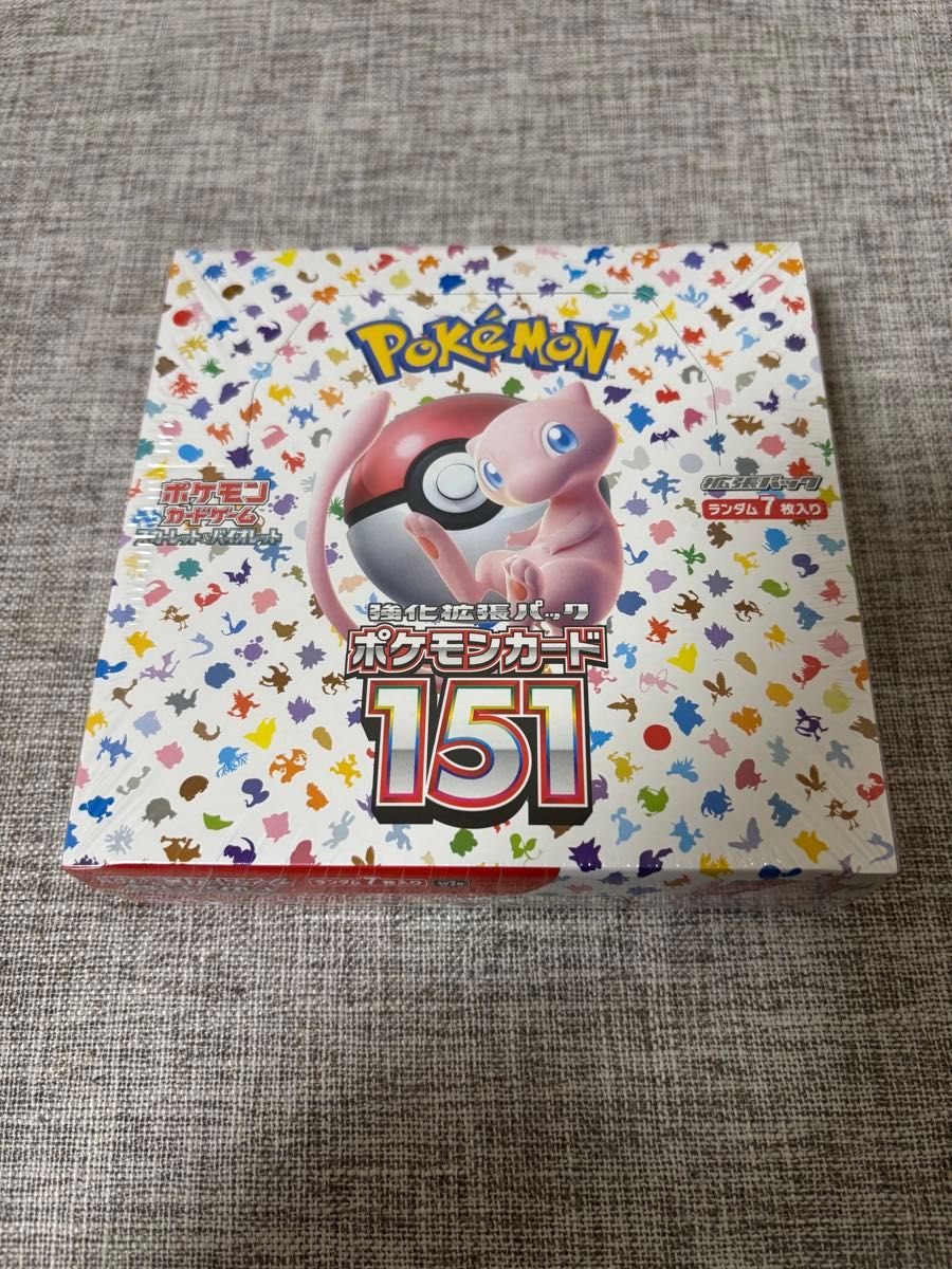 新品未開封 強化拡張パック ポケモンカード151 シュリンク付き 新品未開封 強化拡張パック ポケモンカード151 シュリンク付き