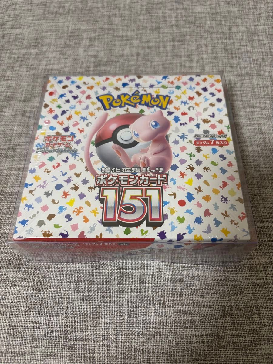 新品未開封 強化拡張パック ポケモンカード151 シュリンク付き 新品未開封 強化拡張パック ポケモンカード151 シュリンク付き
