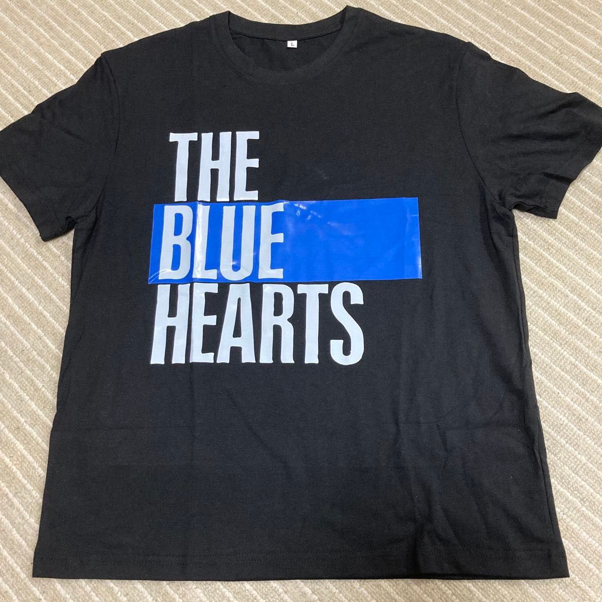 ブルーハーツ BLUE HEARTS Tシャツ 甲本ヒロト バンド Lサイズ ブルーハーツ BLUE HEARTS Tシャツ 甲本ヒロト バンド Lサイズ