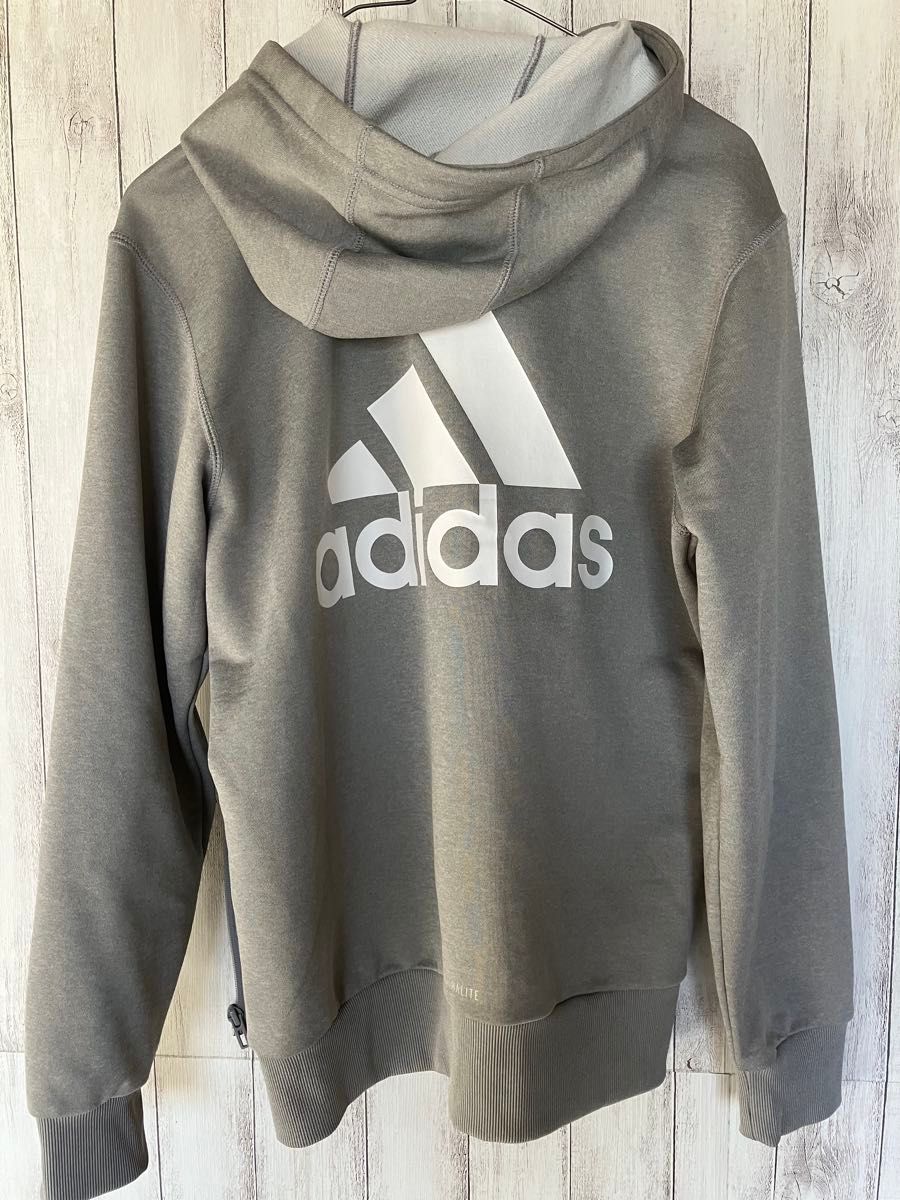 adidas パーカー グレー ロゴ入り スポーツウェア|Yahoo!フリマ adidas パーカー グレー ロゴ入り スポーツウェア|Yahoo!フリマ