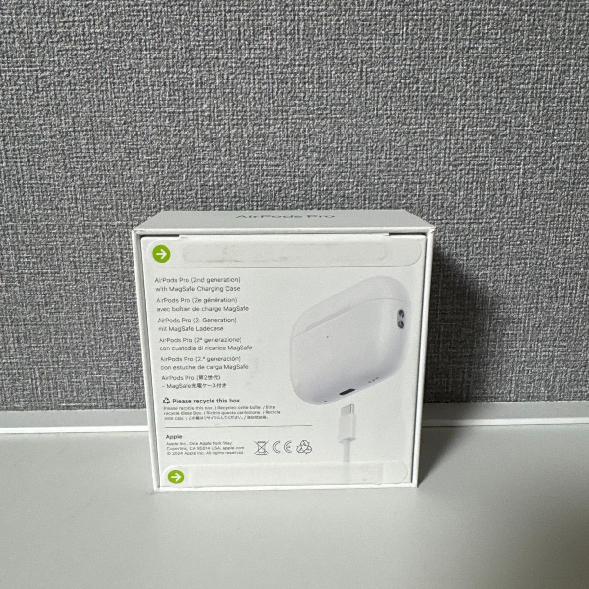 新品未開封】Apple AirPods Pro (第2世代) MagSafe充電ケース 新品未開封】Apple AirPods Pro (第2世代) MagSafe充電ケース