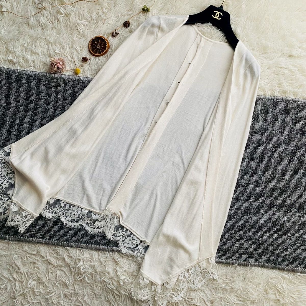 グレースコンチネンタル/ダイアグラム 極美品 フラワーレース グレースコンチネンタル/ダイアグラム 極美品 フラワーレース