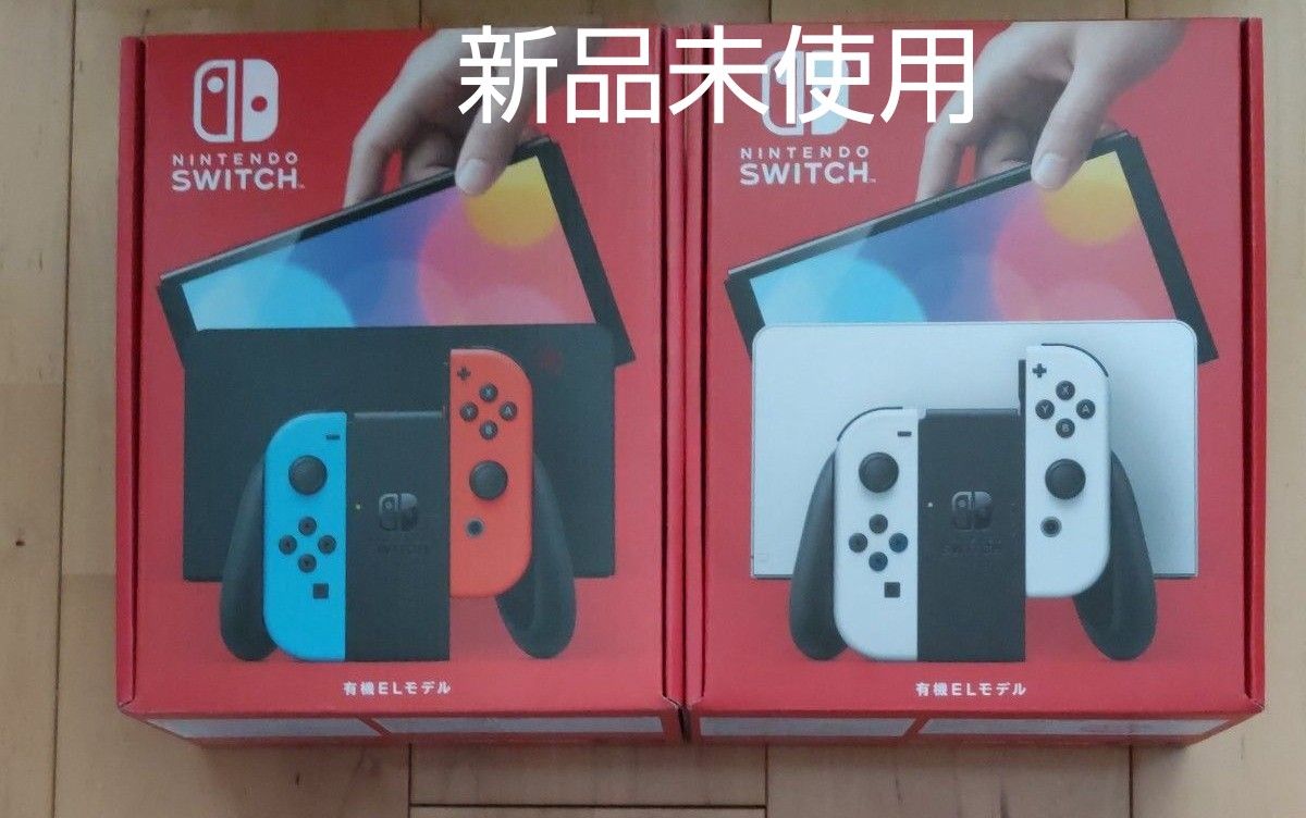 新品未使用 Nintendo Switch 有機ELモデル ネオンブルー ネオン 新品未使用 Nintendo Switch 有機ELモデル ネオンブルー ネオン