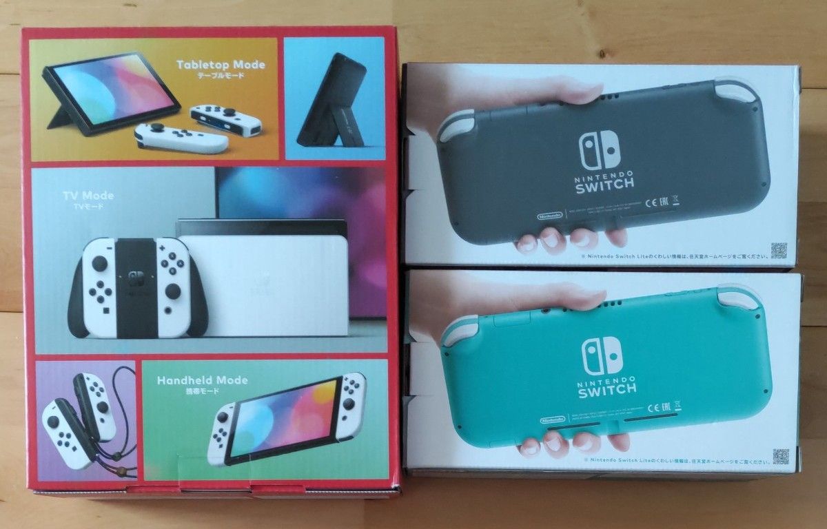 Nintendo Switch 有機ELモデル ホワイトとSwitchライト2台 Nintendo Switch 有機ELモデル ホワイトとSwitchライト2台