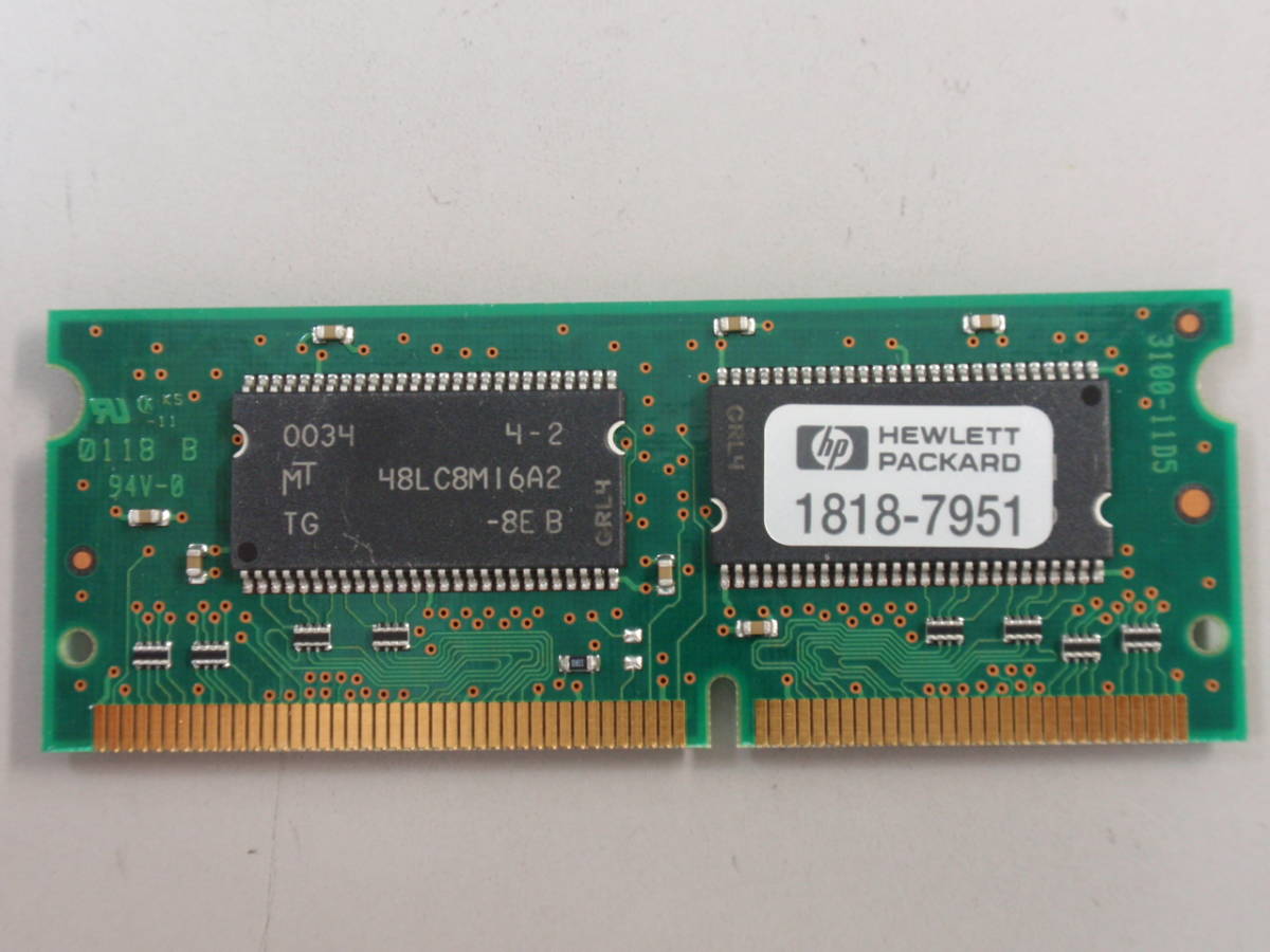 [ бесплатная доставка ]SDRAM PC100 64MB PC100-222-620 hpDeshinjet500HP-GL2 карта из удален 