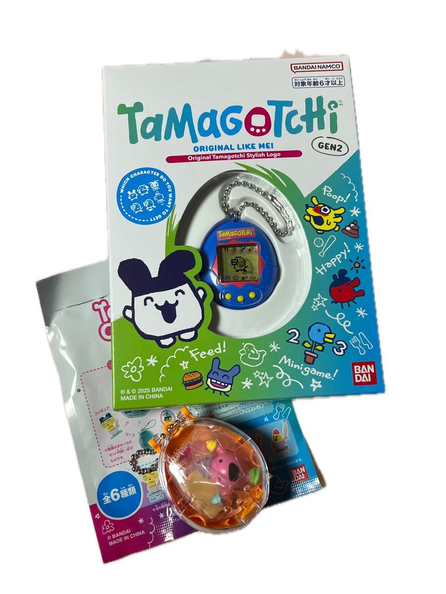 バンダイタマゴッチGEN2オリジナルローソンコラボ2点セット バンダイタマゴッチGEN2オリジナルローソンコラボ2点セット