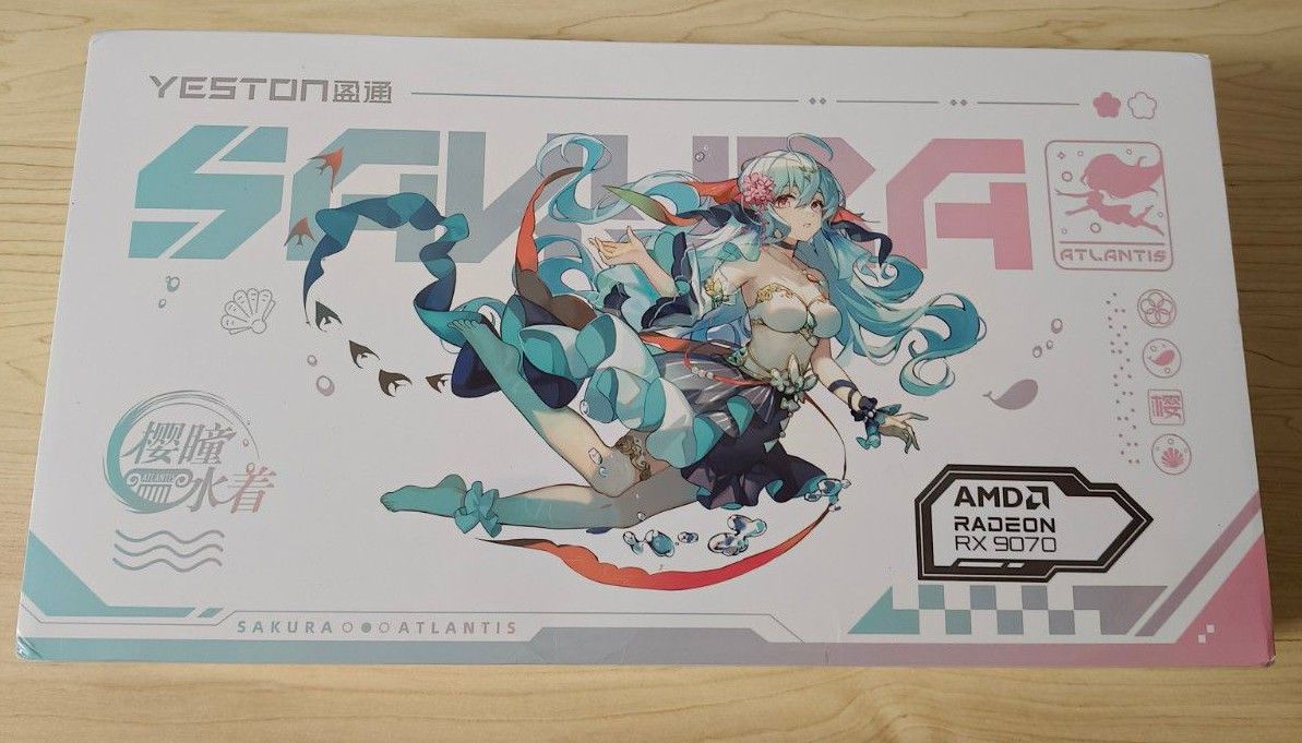 Yeston Sakura Atlantis Radeon RX9070 16G 新品未開封|Yahoo Yeston Sakura Atlantis Radeon RX9070 16G 新品未開封|Yahoo