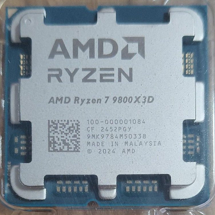 AMD Ryzen 7 9800X3D Socket AM5 未使用品|Yahoo!フリマ(旧 AMD Ryzen 7 9800X3D Socket AM5 未使用品|Yahoo!フリマ(旧