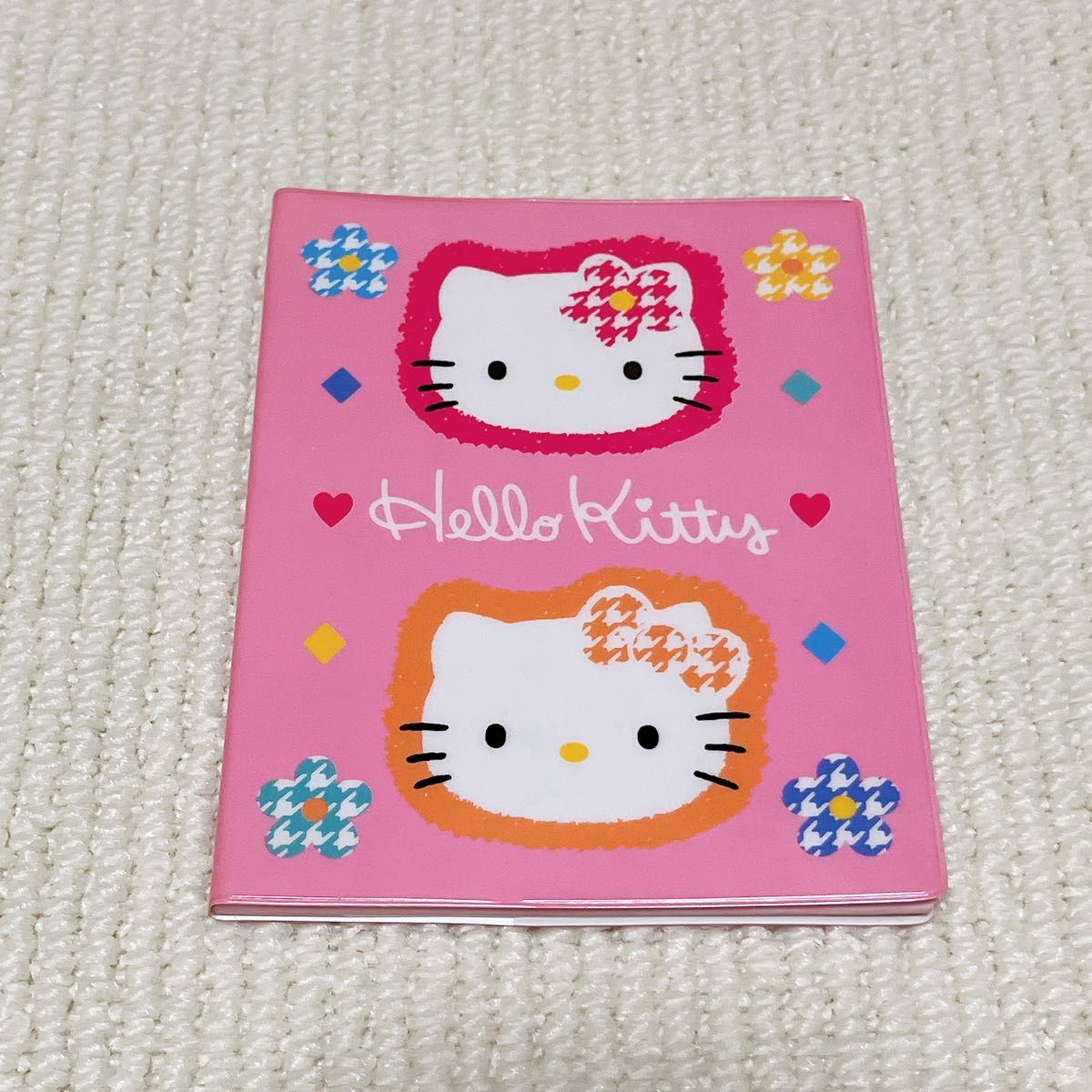 レアキティ Hello Kitty 手帳 カオハナ 1997年 カバー レトロ レアキティ Hello Kitty 手帳 カオハナ 1997年 カバー レトロ