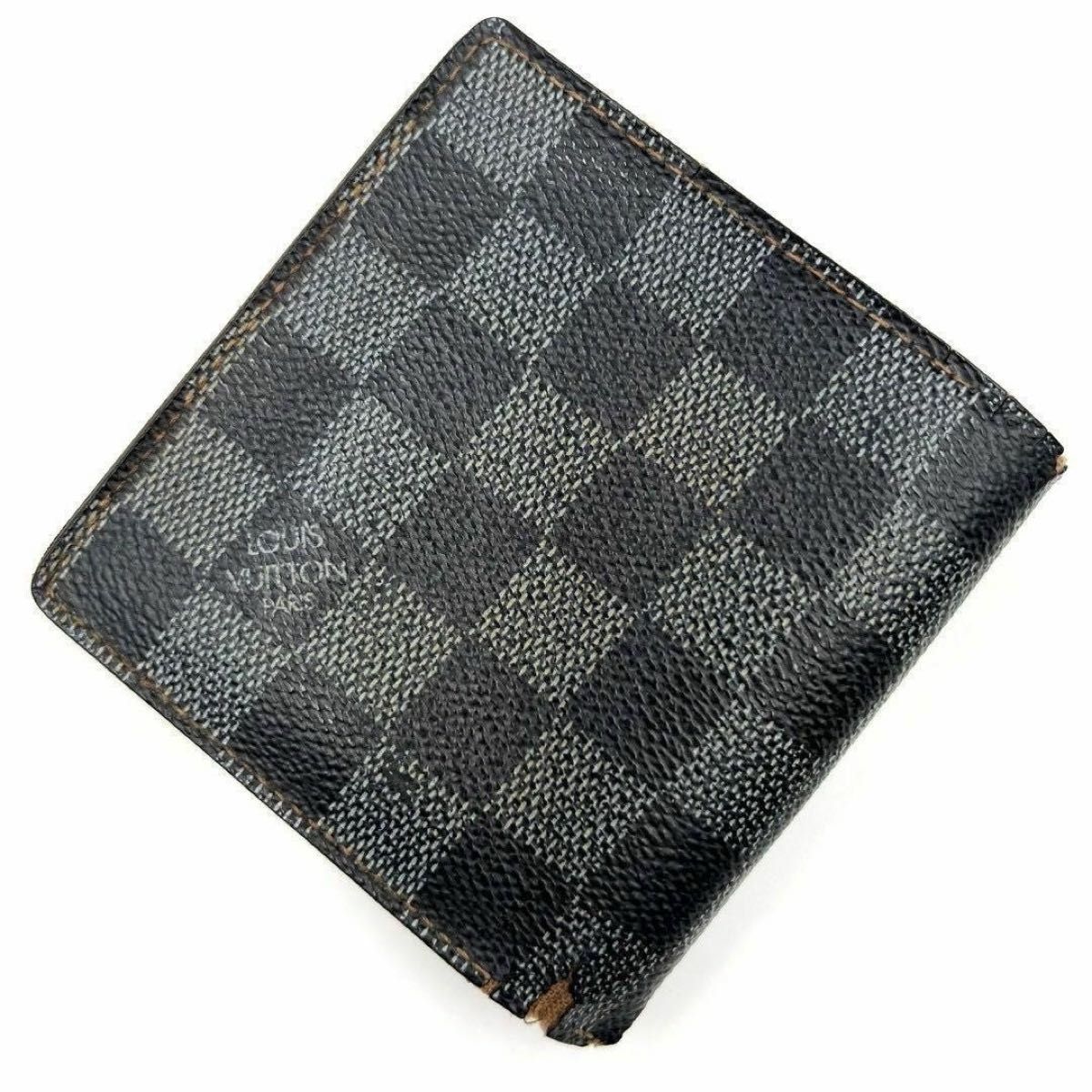 Louis Vuitton ルイヴィトン 折り財布 総柄 LVロゴ ダミエ Louis Vuitton ルイヴィトン 折り財布 総柄 LVロゴ ダミエ