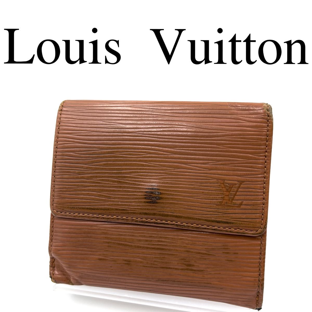 Louis Vuitton ルイヴィトン 折り財布 M63483 エピ レザー Louis Vuitton ルイヴィトン 折り財布 M63483 エピ レザー