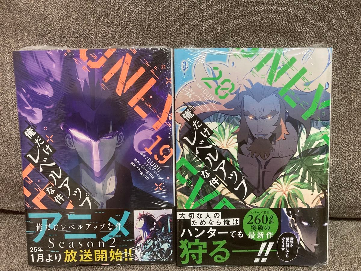 俺だけレベルアップな件 19 20巻 未開封|Yahoo!フリマ(旧 俺だけレベルアップな件 19 20巻 未開封|Yahoo!フリマ(旧