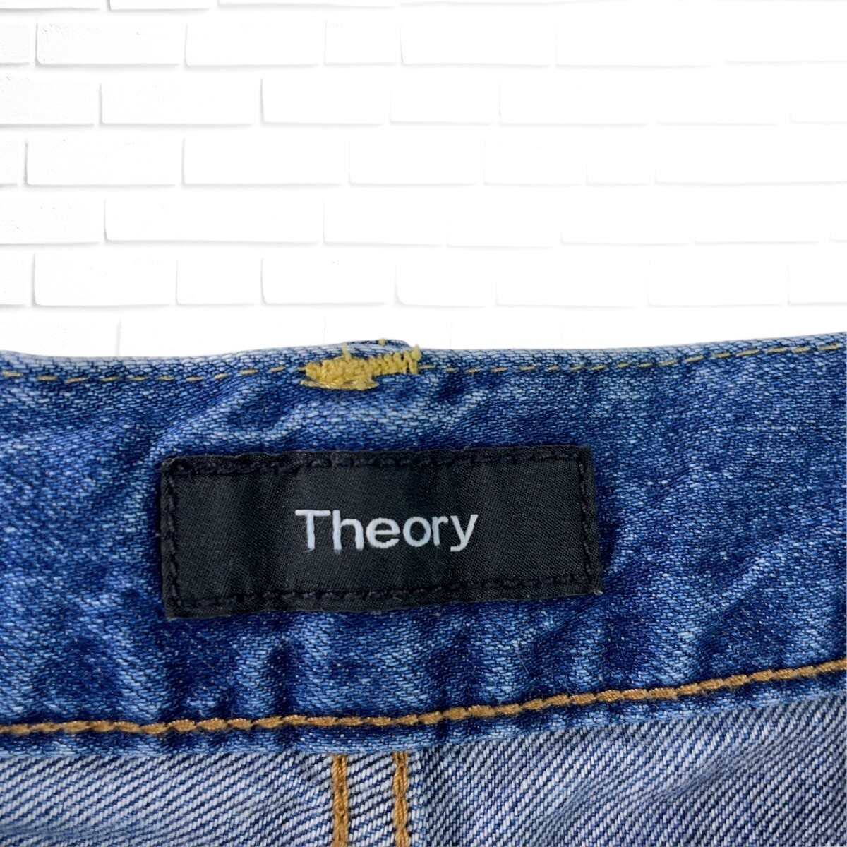美品 現行タグ Theory セオリー ワイド ジーンズ デニム パンツ 美品 現行タグ Theory セオリー ワイド ジーンズ デニム パンツ