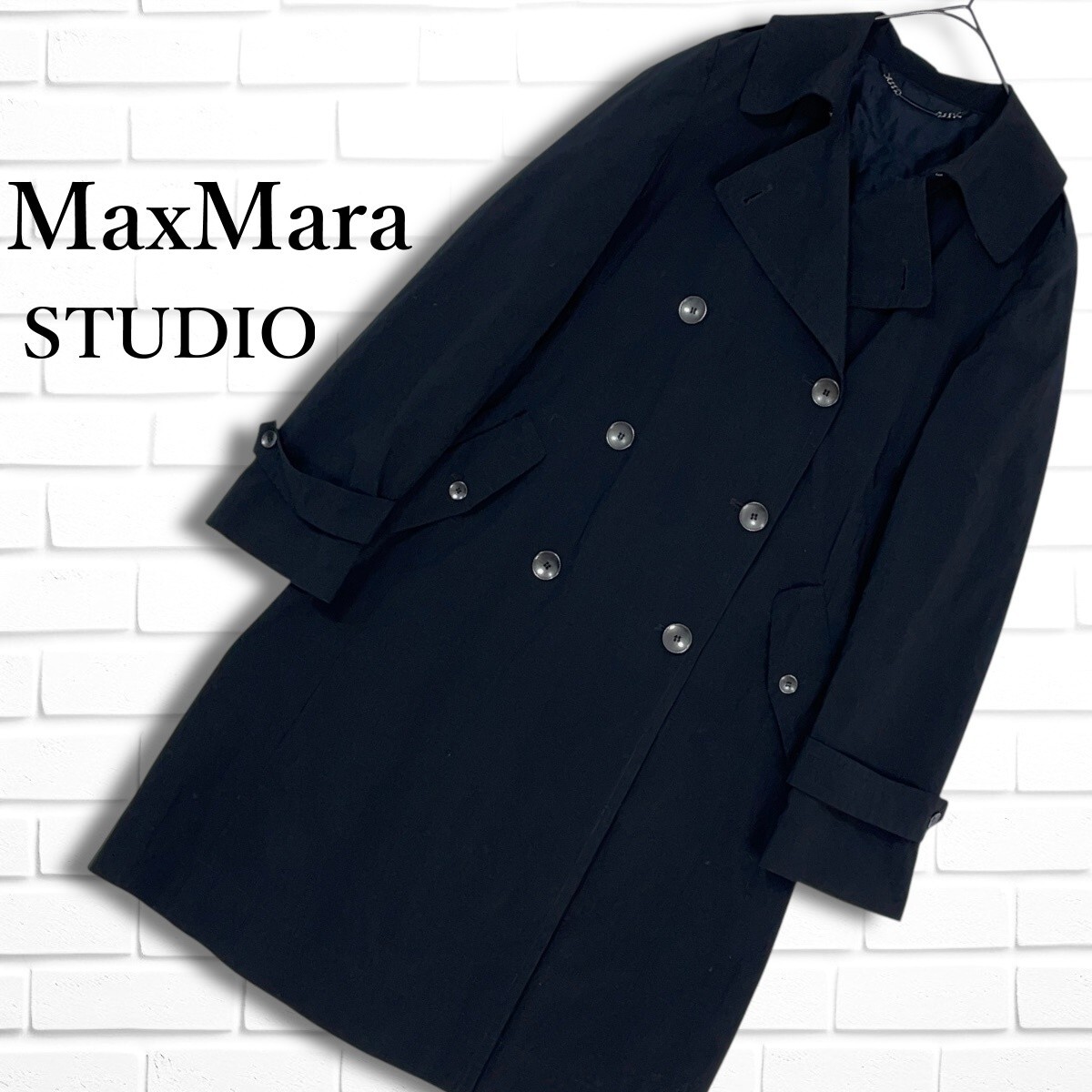 MaxMara STUDIO マックスマーラ ステュディオ スプリング コート MaxMara STUDIO マックスマーラ ステュディオ スプリング コート
