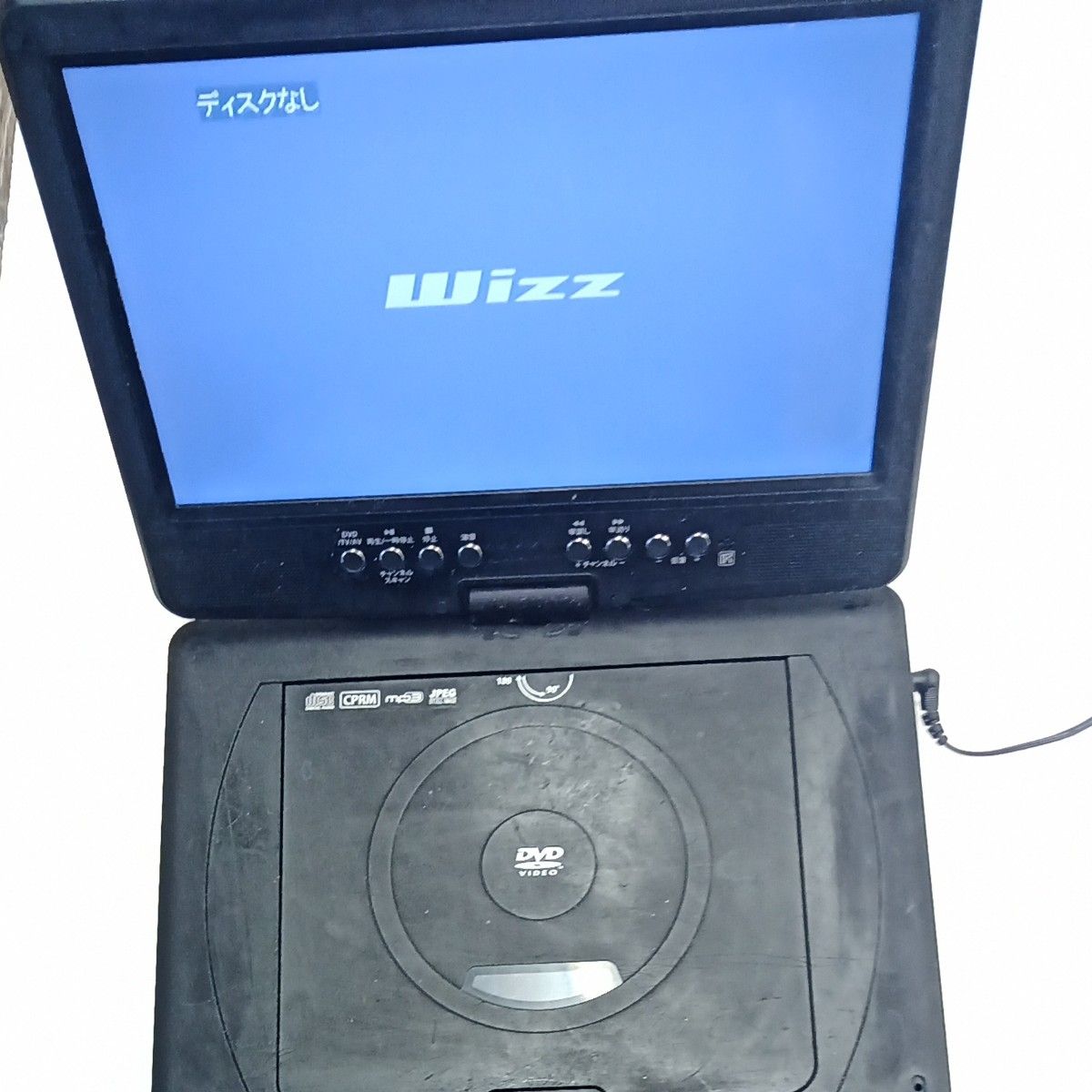 Wizz DV-PT1060 10インチ ポータブルDVDプレーヤー 地デジ Wizz DV-PT1060 10インチ ポータブルDVDプレーヤー 地デジ