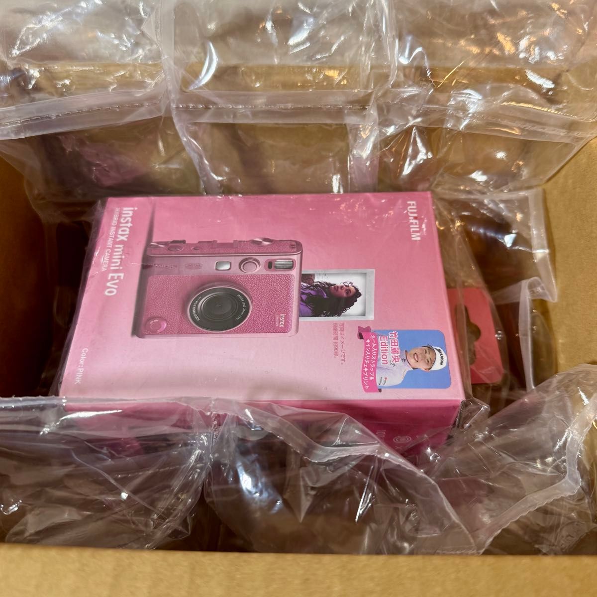 新品未開封】数量限定モデル チェキ instax mini Evo PINK 新品未開封】数量限定モデル チェキ instax mini Evo PINK