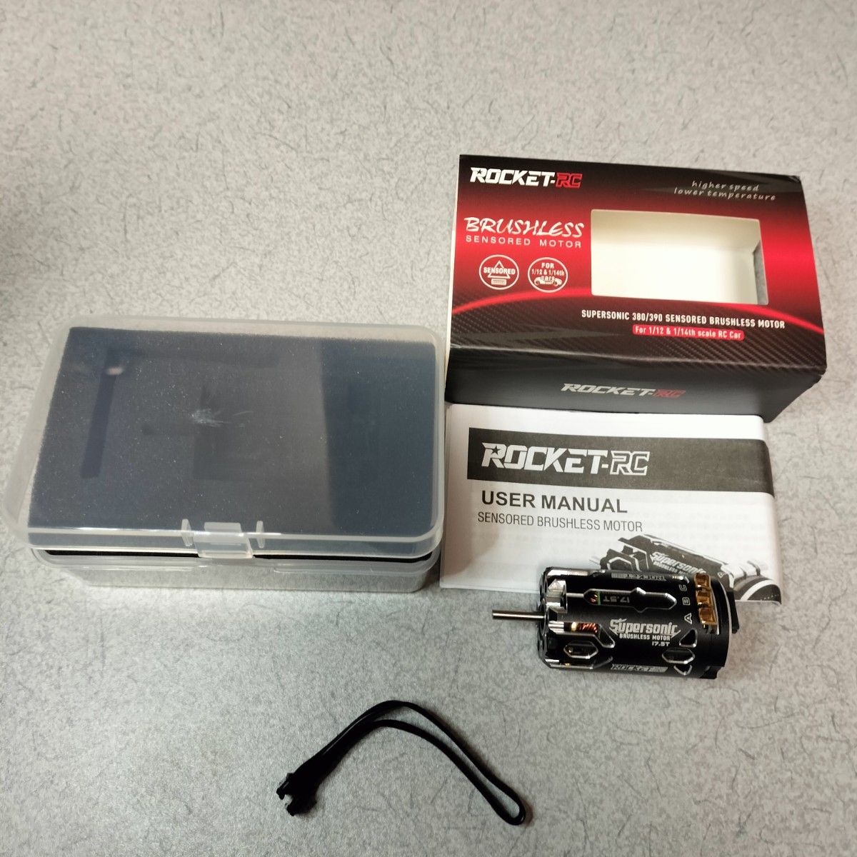 新品未使用 380サイズ センサー付きブラシレスモーター ROCKET 新品未使用 380サイズ センサー付きブラシレスモーター ROCKET