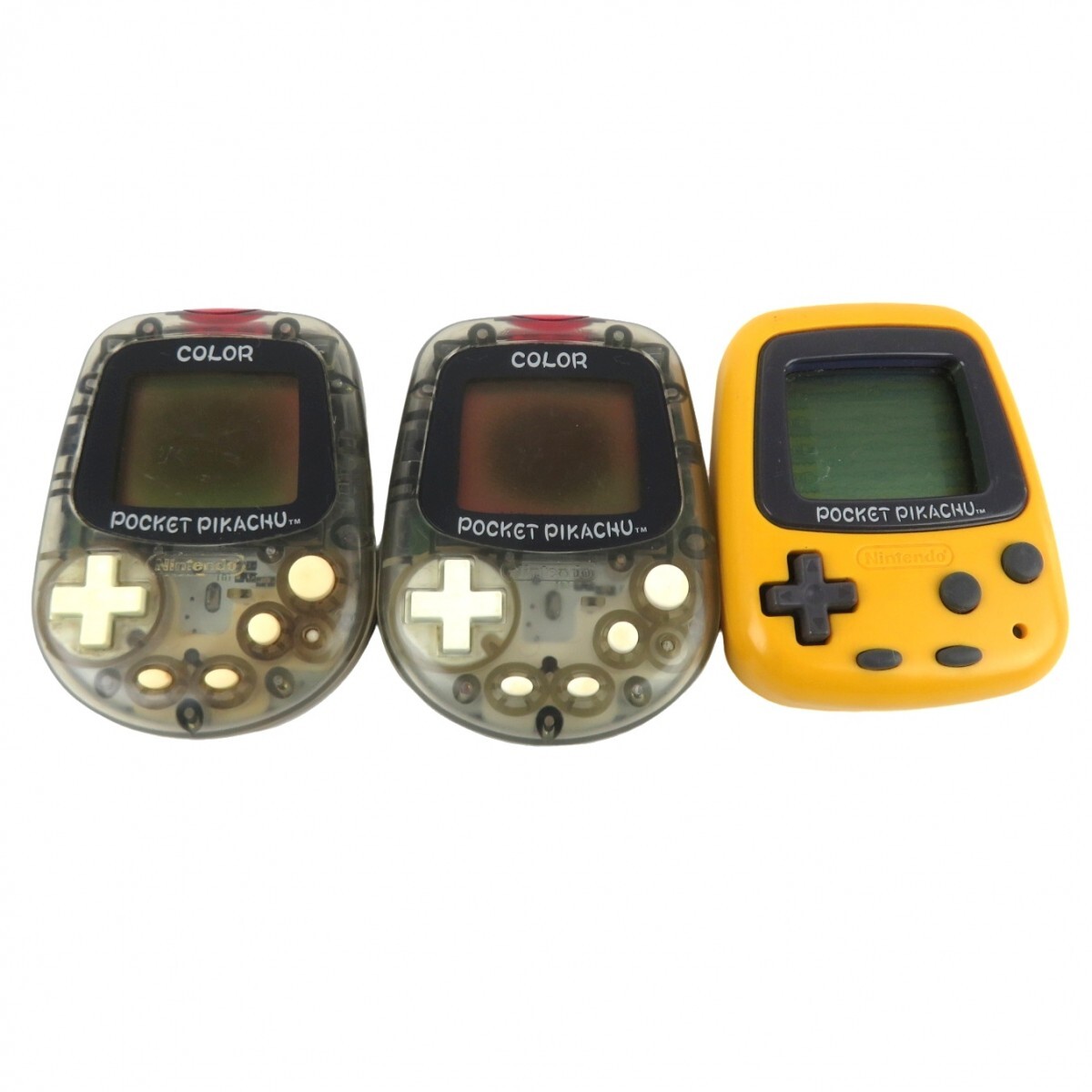 まとめ 3点 ポケットピカチュウ カラー スケルトンブラック まとめ 3点 ポケットピカチュウ カラー スケルトンブラック
