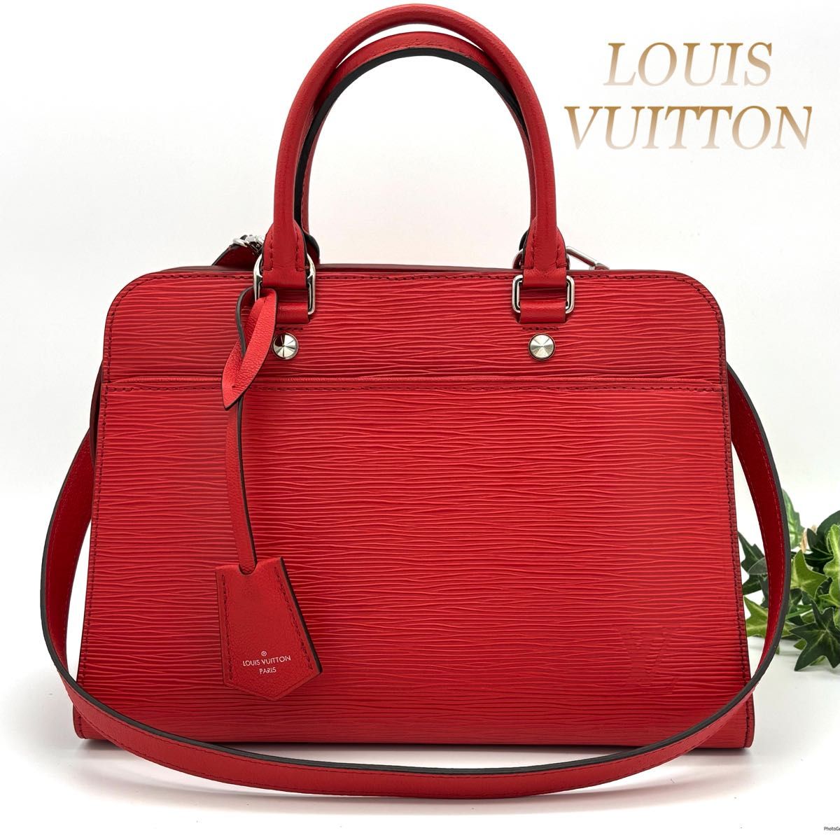 ルイヴィトン Louis Vuitton エピ ヴァノーMM 2way ハンドバッグ ルイヴィトン Louis Vuitton エピ ヴァノーMM 2way ハンドバッグ